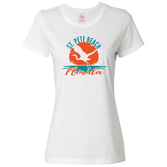 Inktastic St. Pete Beach Florida Vacation Women's T-Shirt