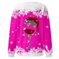 thumbnail image 5 of SJLDQY Women's Sweatshirt Xmas Graphic Sparkly Sweatshirts for Women Trendy Hoodies Long Sleeve Fashion Crewneck Tops 2025 Fall Winter Clothes, 5 of 5