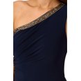thumbnail image 4 of Beaded One-Shoulder Matte Jersey Jumpsuit In Midnight, 4 of 5