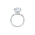 thumbnail image 2 of Round-Cut Cubic Zirconia Solitaire Engagement Ring, Sterling Silver, 2 of 4