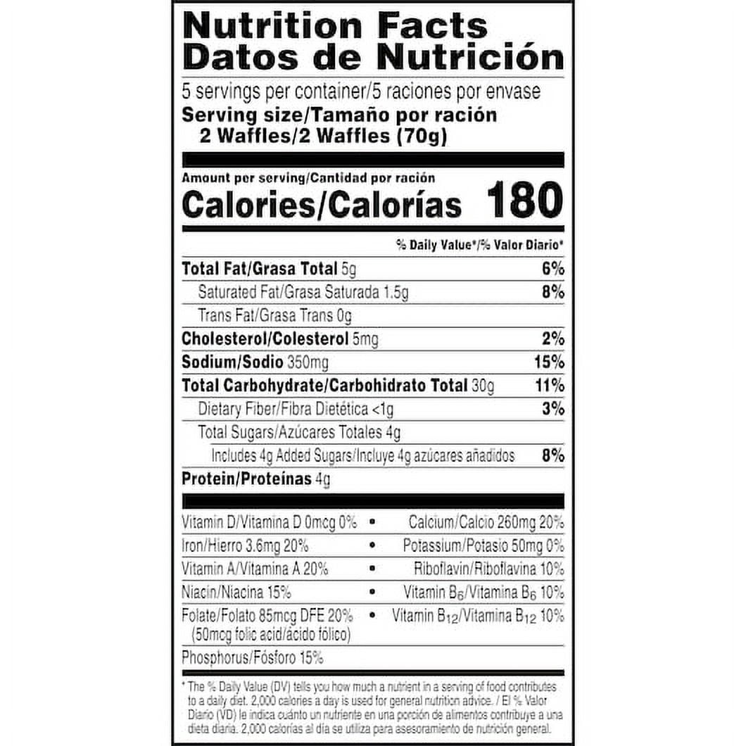 Kelloggs Eggo Homestyle Waffles, 12.3 Ounce -- 8 per case