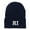 Navy, variant on RI Rhode Island State Embroidered Long Beanie - Black OSFM
