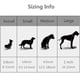 thumbnail image 4 of Cutie Ties Pajarita para perro de calidad de lujo de 4 pulgadas con bandas elásticas fáciles de deslizar sobre el cuello para adaptarse a la mayoría, 4 of 5