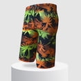thumbnail image 1 of JDQJBZ Men's 5 Inch Print Swim Shorts with Mesh Liner Drawstring for Beach Summer, 1 of 4