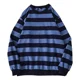 thumbnail image 1 of Camisa Manga Larga Hombre Otoño Invierno Cuello Redondo Raya, 1 of 3