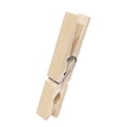 thumbnail image 6 of (4 pack) Mainstays Wooden Clothespins, Natural, Moisture Resistant, 100 Pack, 6 of 20
