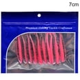 thumbnail image 1 of Greeniant Cebos de pesca de simulación reutilizables, cebos artificiales portátiles de PVC, 5,5 cm, 10 Uds. Pescar No.12 Greeniant OD000513-12, 1 of 6