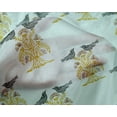 thumbnail image 4 of oneOone Silk Tabby Fabric Bird & Tree Block Decor Fabric Printed BTY 42 Inch Wide, 4 of 4