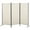 Beige#4, variant on Privacy Screen HOMCOM 6' 3 Panel Room Divider, Indoor Privacy Screen for Home, Beige,Room Divider