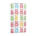 thumbnail image 2 of Yayeee Toggle Light Switch Wall Plate 1-Gang 4.5"x2.7" Home Decorative Outlet Cover, Gummy Bear Pattern, 2 of 7