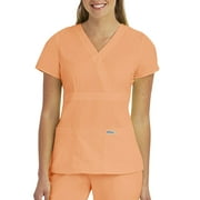 Grey's Anatomy Grey's Anatomy™ 3-Pocket Mock Wrap Top Scrub Top