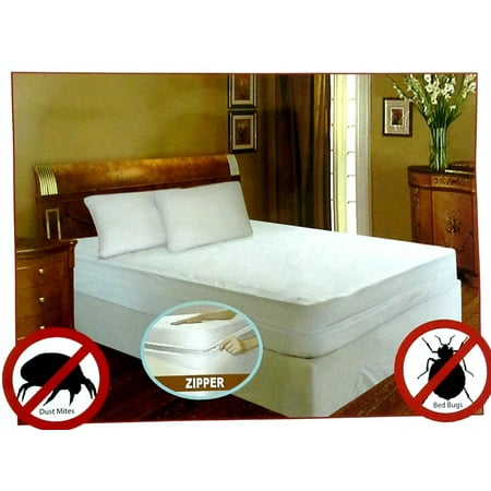Royal Bed Bug 100% Hypoallergenic Mattress Cover With Zipper Enclosure -SOFT QUIET & COMFY. GUARANTEED TO WORK - LIFETIME WARRANTY (Queen)