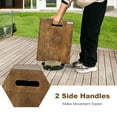 thumbnail image 6 of Gymax 16'' Outdoor Hideaway Table Propane Tank Cover for Standard 20 LBS Propane Tank, 6 of 9