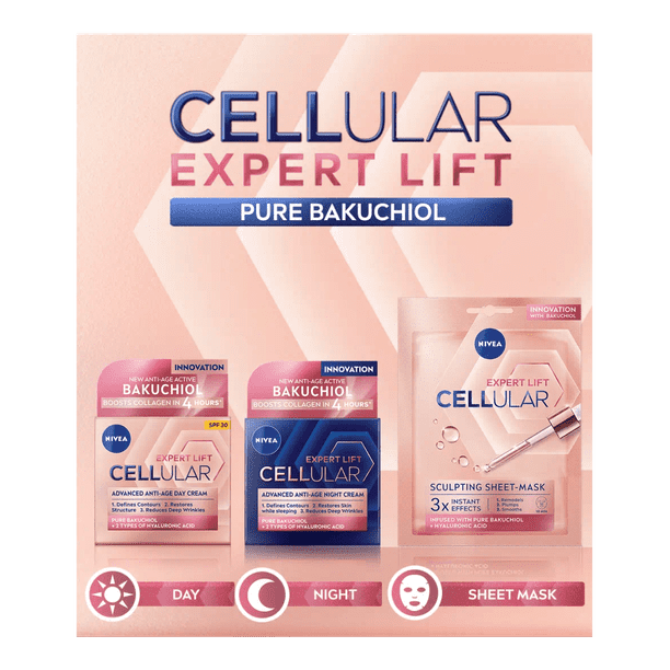 Nivea Cellular Expert Lift Pure Bakuchiol + HA Anti-Age Night Face