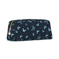 thumbnail image 2 of Uemuo Beautiful Butterflies Printed Leather Pencil Case, Pencil Pouch, Portable Pencil Bag, Pen Case for& Office, 2 of 7