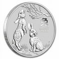 thumbnail image 3 of 2023 Australia 2 oz Silver Lunar Rabbit BU (Series III), 3 of 4