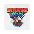 thumbnail image 5 of Nintendo Super Mario Men's Mario Kart Team Driver Checkered Flag T-Shirt, 5 of 5