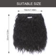 thumbnail image 2 of Barba falsa Yan Dream para hombre, larga y rizada, negra, para fiesta de Halloween, 2 of 5