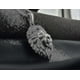 thumbnail image 3 of Lion Necklace For Men,nordic Viking Lion Head Pendant Necklace Lion Necklace, 3 of 4