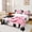 J, variant on Manfei Black Pink Ombre Bed Sheets 4pcs for Girls, Bow Knot Monogrammed King Sheets, Personalized Letter Z Sheet Set, Microfiber Bedroom Decor