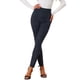 thumbnail image 4 of FALDAS CURVAS Leggings de Ante Sintético para Mujeres, Cintura Alta, Pantalones Ajustados, Talla XS, Azul Marino, 4 of 6