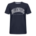 thumbnail image 4 of DPTALR Men Print Round Neck Casual Short Sleeve Round-Neck Blouses Shirts, 4 of 4