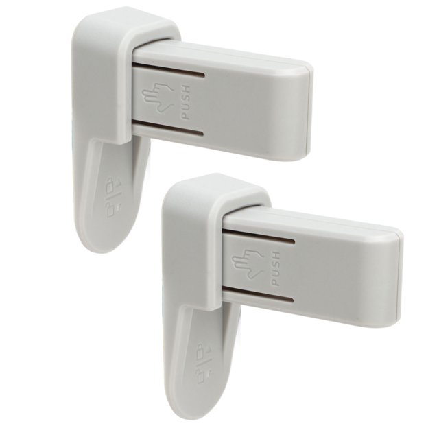 Cerradura de palanca de puerta, 2 piezas Palanca de seguridad de puerta Cerradura de palanca de seguridad de puerta Cerradura de palanca de puerta a prueba de niños Respuesta rápida