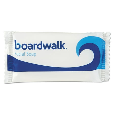 Boardwalk Face and Body Soap, Flow Wrapped, Floral Fragrance, .75oz Bar, 1000/Carton -BWKNO34SOAP