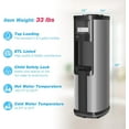 5 Gallon Water Cooler Dispenser for TopLoading, Hot&Cool Water