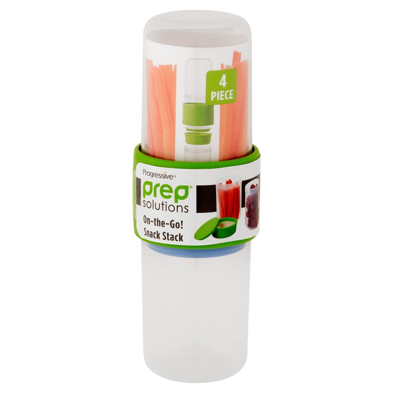 Progressive Prep Solutions Flip & Go Snack Stack Food Container