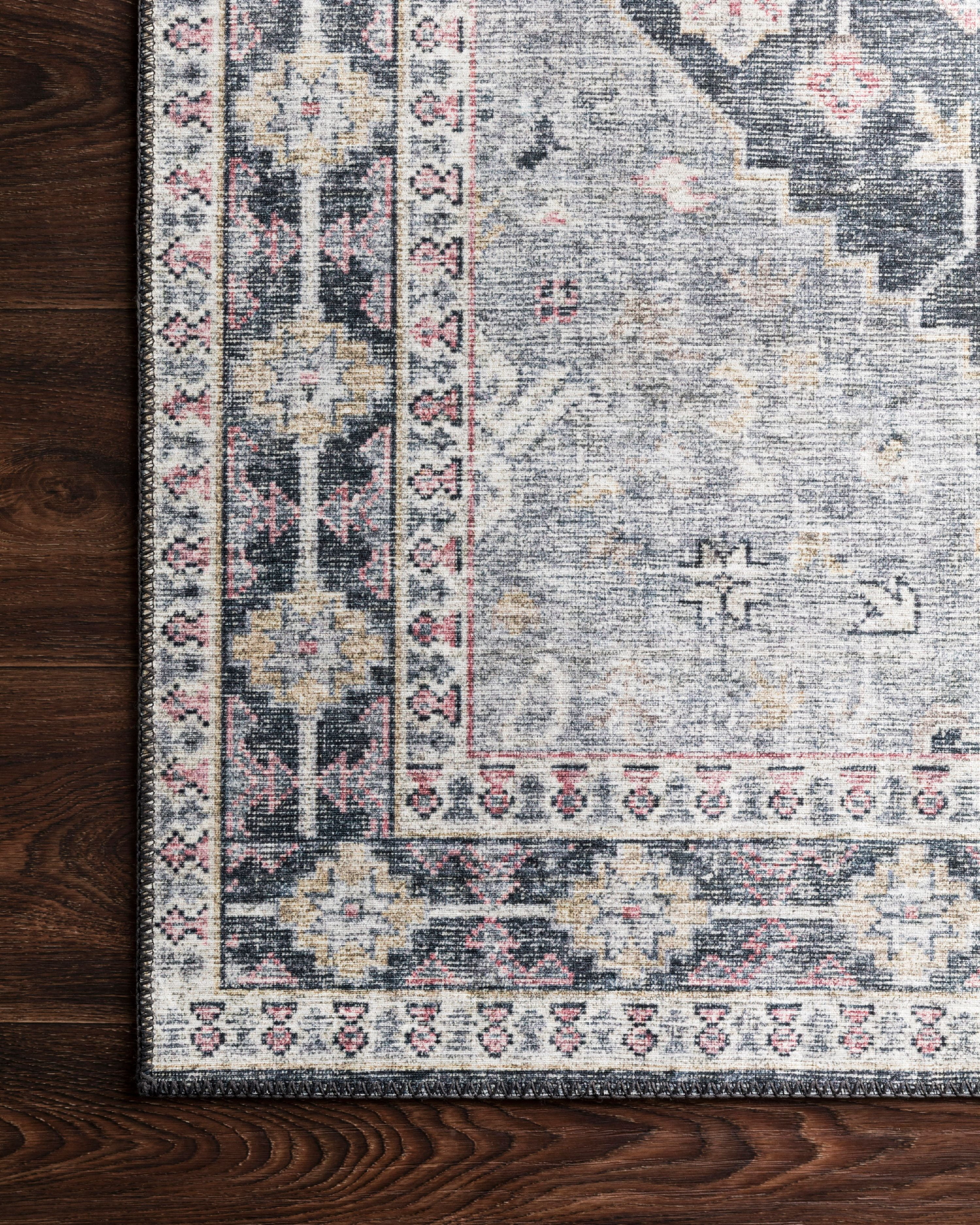Loloi II Skye Oriental Charcoal / Multi Area Rug