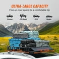 thumbnail image 5 of BENTISM Roof Rack Cargo Basket 200 LBS Capacity 46"x36"x4.5" for SUV Truck Cars, 5 of 10