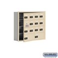 thumbnail image 1 of SalsburyIndustries 19145-14SRC Cell Phone Storage Locker With Front Access Panel - 4 Door High Unit, Sandstone, 1 of 1