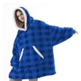 thumbnail image 1 of Mike-Manta de franela con mangas, sudaderas con capucha de invierno, jersey para mujer y hombre, manta de TV de lana, 1 of 5