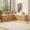 Natural, variant on NVCODSA L-Shaped Corner Storage Bench with Cushion, Breakfast Nook Bench with Hidden Storage for Kitchen, Entryway, Natural