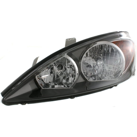 Headlight Compatible With 2002-2004 Toyota Camry Left Driver Halogen With bulb(s)