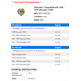 thumbnail image 2 of Alternator - Compatible with 1996 - 1999 Chevy C1500 1997 1998, 2 of 2