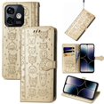 thumbnail image 1 of Flip Case for FOXDOCK Ulefone Note 18 Ultra ,Catand Dog Embossed PU Leather Flip Cover with Card Slots,Stand, 1 of 6