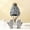 Grey, variant on Girls Winter Hat Gloves Set, Children Beanies Hats Warm Beanie for Girls Boys