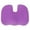 Purple, variant on fankhu Coccyx Orthopedic Seat Cushion Breathable U Shape Curve Seat Cushion Spine Pressure Relief Healthy Sitting for Car Office Home