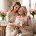thumbnail image 6 of Handmade Floral Bouquet Candle, Mother's Day Bouquet Candle Gift Box with 6pcs Handmade Tulip-Rose Scented Candles, Flower Candles for Valentines Day Decorations,Table Centerpiece, Spring Decor, A, 6 of 7