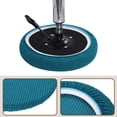 thumbnail image 3 of Uxcell 4 Pcs Fundas de Taburete Redondas de Poliéster para Asientos de 11"- 14" para Sillas, Funda de Taburete Azul Piedra, 3 of 6