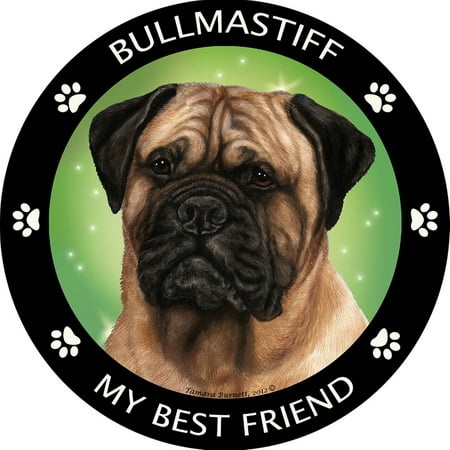 Bullmastiff My Best Friend Magnet