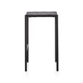 thumbnail image 4 of Soho Mid-century Modern Leather Weave Bar Stool (26-inch/ 30-inch), 4 of 4