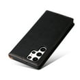 thumbnail image 4 of Allytech Galaxy S23 Ultra Case Wallet, Folio Flip Stand Shockproof Protective Cards Slots Wallet Case Cover for Women Men for Samsung Galaxy S23 Ultra 5G 6.8" - Black, 4 of 6
