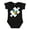 AB-Black, variant on Autism Puzzle Piece Autistic Spectrum Awareness Boys or Girls Baby Bodysuit
