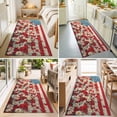 thumbnail image 4 of Hallway Runner Rug 2'x6', Indenpendence Day Kitchen Runner Rugs Non-Slip Carpet Mats, 4th of July Red Blue American Flag Bedside Rugs Runners Washable Floor Carpet for Bathroom Laundry Room, 4 of 8