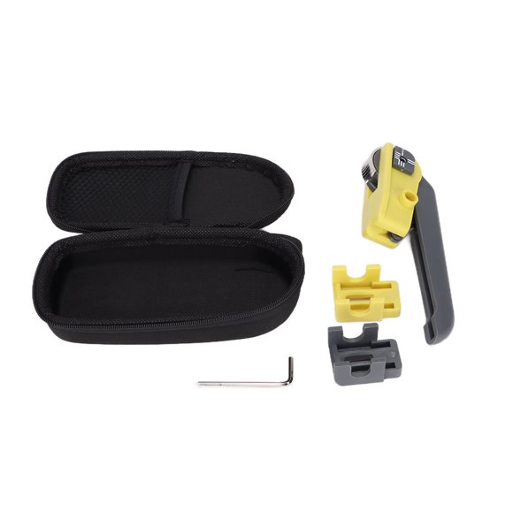Pelacables ergonómico de doble hoja Sincero amarillo gris