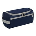 thumbnail image 2 of Neceser colgante para hombres y mujeres, kit de viaje portátil, organizador de cosméticos, bolsa de ducha de maquillaje impermeable, kit de afeitado para viajes, vacaciones, gimnasio, avión, azul, 2 of 8