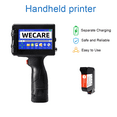 thumbnail image 3 of Portable Handheld Inkjet Printer Gun Date Coder Coding Machine Ink Included USA, 3 of 9